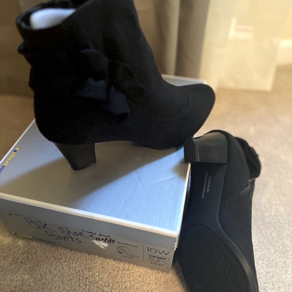 CloudWalkers New Black Wide Width Boot - Picture 6 of 6